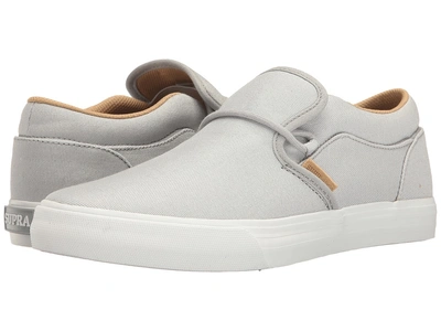 Supra - Cuba (light Grey/white) Men's Skate Shoes