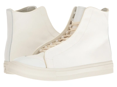 Alexander Mcqueen - Tonal Applique High Top Sneaker (white) Men's Lace Up Casual Shoes