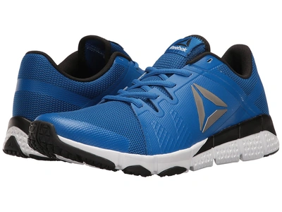 Reebok - Trainflex (awesome Blue/white/black/pewter) Men's Cross Training Shoes