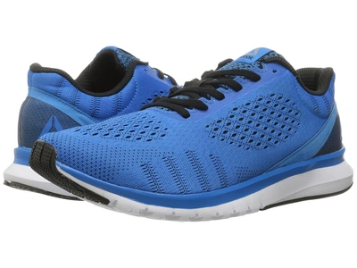 Reebok - Print Run Smooth Ultk (horizon Blue/black/white) Men's Running Shoes