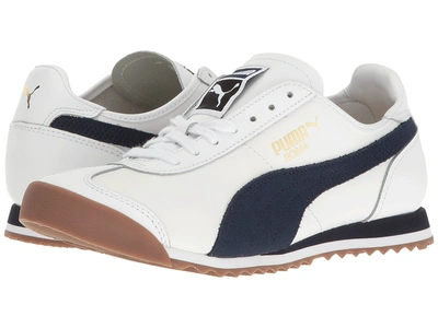 Puma - Roma Og 80s ( White/peacoat) Men's Shoes