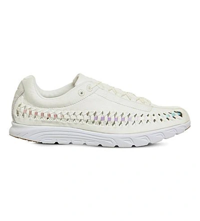 Shop Nike Mayfly Woven Trainers In Sail Rainbow