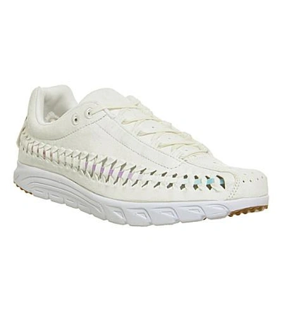 Shop Nike Mayfly Woven Trainers In Sail Rainbow