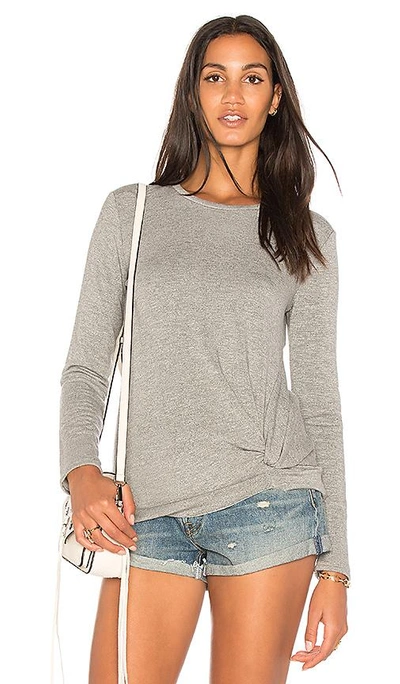 Shop Stateside Viscose Fleece Sweatshirt In Gray