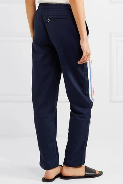 Shop Alexa Chung Striped Jersey Track Pants