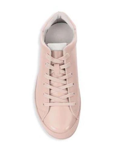 Shop Rag & Bone Rb1 Leather Low Top Sneakers In Off White