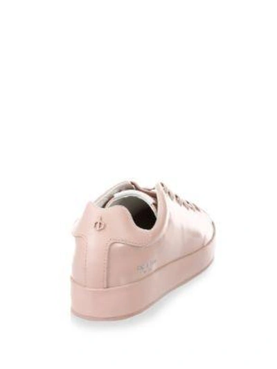 Shop Rag & Bone Rb1 Leather Low Top Sneakers In Pink