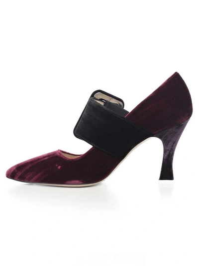 Shop Attico High-heeled Shoe In Multicolour