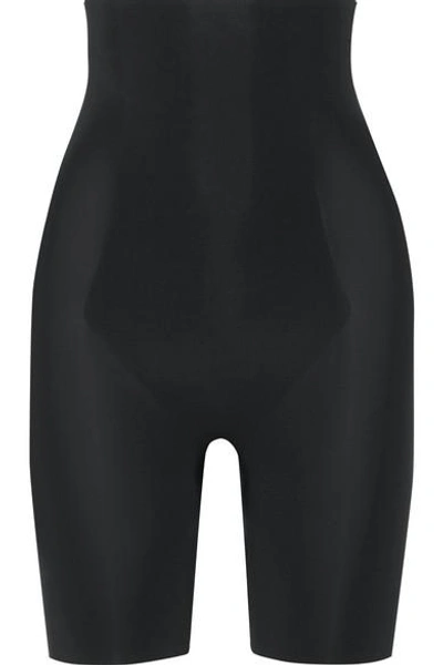 Shop Spanx Thinstincts High-rise Shorts In Black