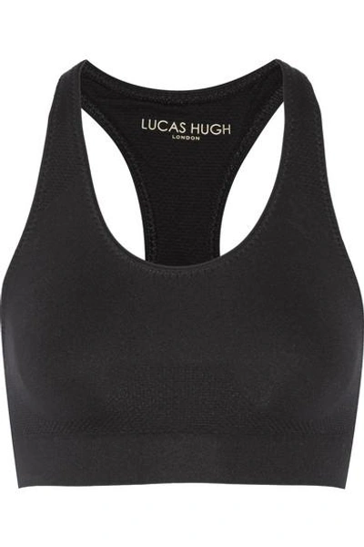 Shop Lucas Hugh Technical Knit Stretch Sports Bra In Usd