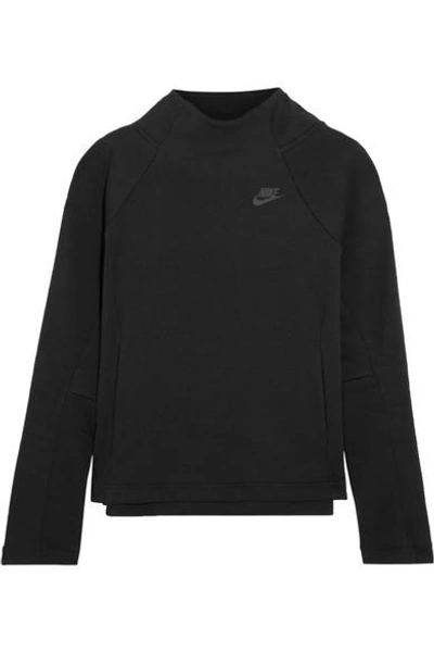 Shop Nike Cotton-blend Jersey Sweatshirt
