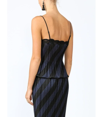 Shop Alexander Wang Black Striped Camisole