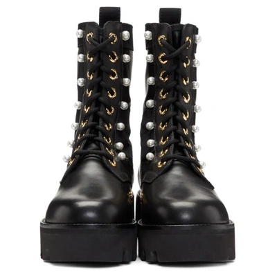 Shop Altuzarra Black Cosmo Jungle Boots