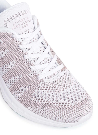 Shop Apl Athletic Propulsion Labs 'techloom Pro' Metallic Knit Sneakers