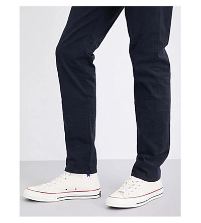 Shop Ag Tellis Slim-fit Stretch-denim Jeans In Navy