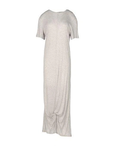 Shop The Fifth Label 3/4 Length Dresses In Light Grey