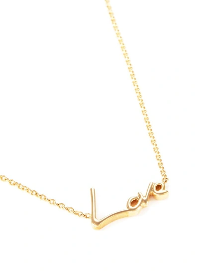 Shop Stephen Webster 'neon Love' 18k Yellow Gold Pendant Necklace In Metallic