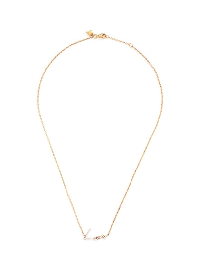 Shop Stephen Webster 'neon Love' Diamond 18k Yellow Gold Pendant Necklace