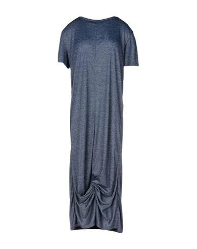 Shop The Fifth Label Midi Dress In Slate Blue