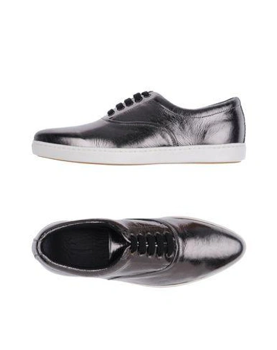 Shop Tomas Maier Sneakers In Lead