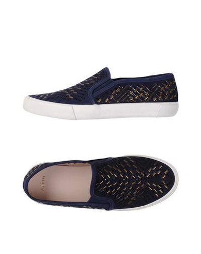 Shop Aerin Sneakers In Dark Blue