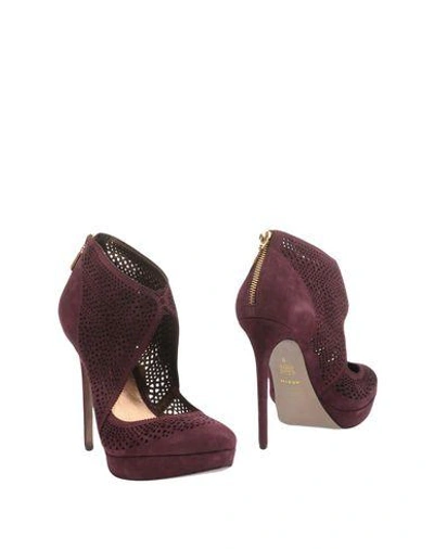 Shop Aerin Ankle Boot In Deep Purple