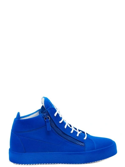 Shop Giuseppe Zanotti Sneaker In Blue