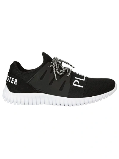 Shop Philipp Plein Sport Runner Shoes In Black