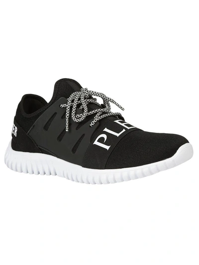 Shop Philipp Plein Sport Runner Shoes In Black