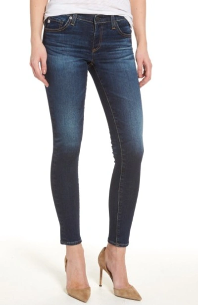 Ag Ankle Denim Leggings Jeans In 4 Years Deep Willows In 17 Years Sea Drift