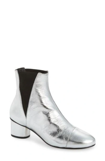 Shop Rebecca Minkoff Women's  Izette Bootie In Silver