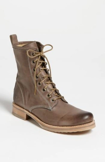 Shop Frye Women's  'veronica Combat' Boot In Grey