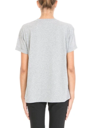 Shop Stella Mccartney Grey Cotton T-shirt