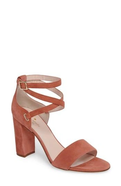 Shop Kate Spade Women's  New York Isolde Sandal In Cumin Suede