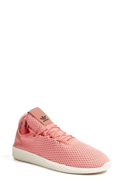 Shop Adidas Originals Pharrell Williams Tennis Hu Sneaker In Rose/ Rose/ Pink