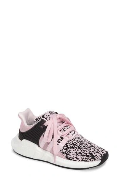 Shop Adidas Originals Women's Adidas Eqt Support 93/17 Sneaker In Pink/ Pink/ White