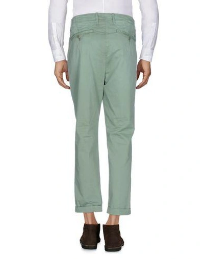 Shop Closed Casual Pants In Light Green