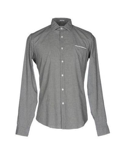 Shop Robert Friedman Checked Shirt In Steel Grey
