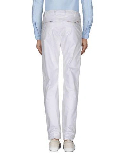 Shop Burberry Casual Pants In White