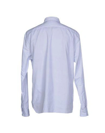 Shop Robert Friedman Patterned Shirt In Blue