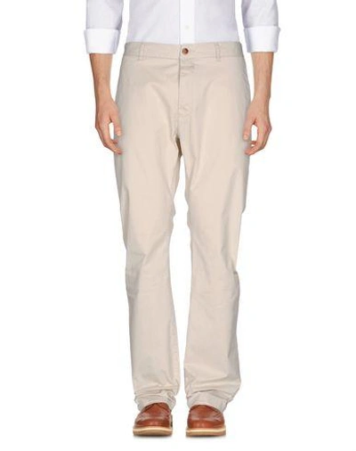 Shop Closed Casual Pants In Ivory