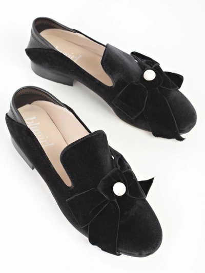 Shop Blugirl Flat Shoes In Black