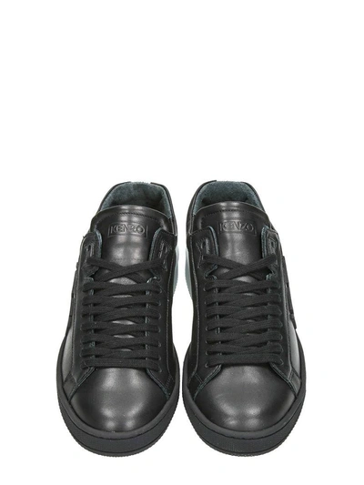 Shop Kenzo Tennix Low Top Sneaker In Black