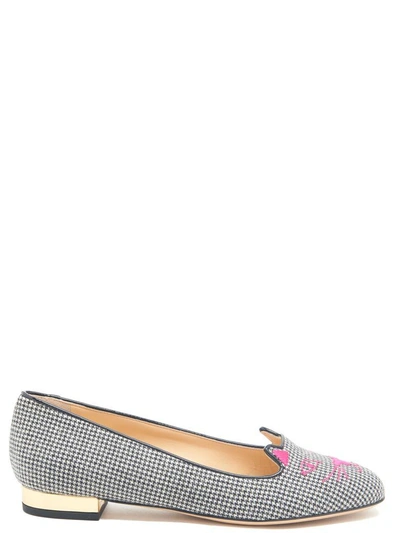 Shop Charlotte Olympia Flat Shoes In Multicolor