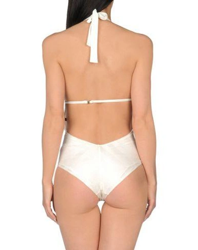 Shop Missoni One-piece Swimsuits In White
