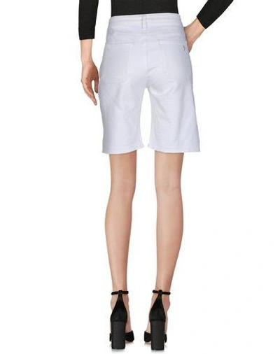 Shop M.i.h. Jeans Denim Shorts In White