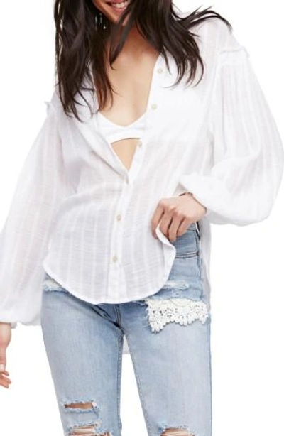 Shop Free People Headed To The Highlands Blouse In White