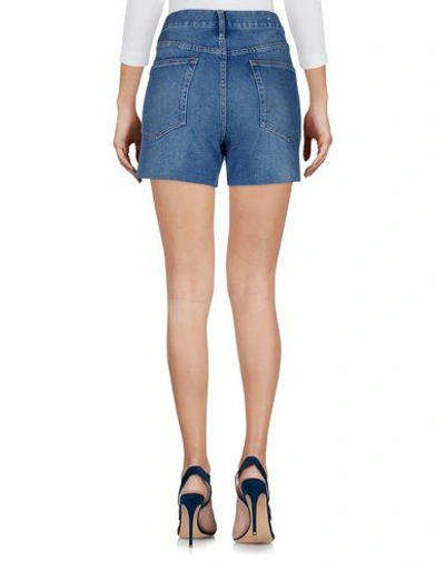 Shop M.i.h. Jeans Denim Shorts In Blue