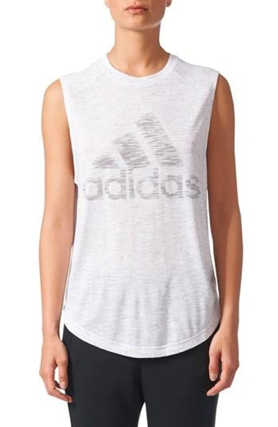 Shop Adidas Originals Women's Adidas Original Muscle Tank In White