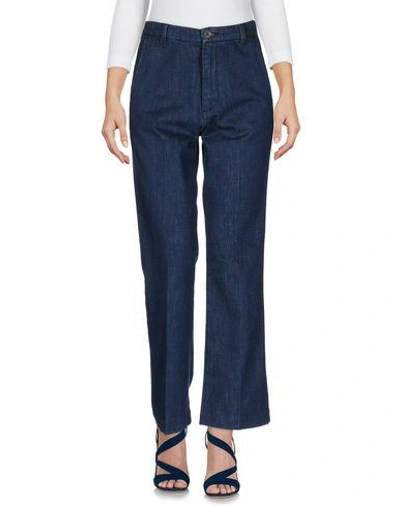 Shop M.i.h. Jeans Denim Pants In Blue